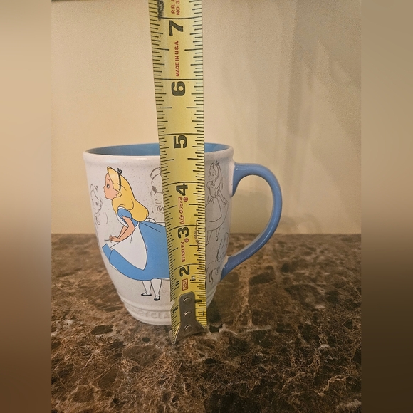 NWOT Disney Classic Alice in Wonderland Blue and White Mug - Picture 6 of 7